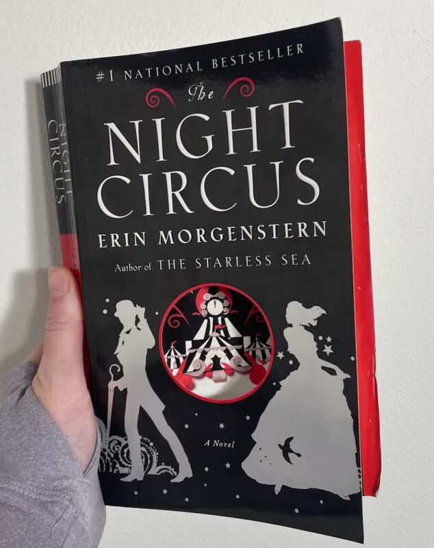 Image of the front cover of the novel The Night Circus